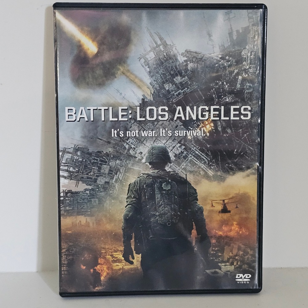 Battle Los Angeles DVD 2011 Sci-Fi Action Movie Aaron Eckhart Sony Pictures